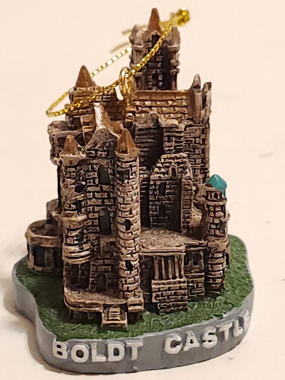 STUNNING Boldt Castle Ornament 1000 Islands J.D. Yeatts & Son